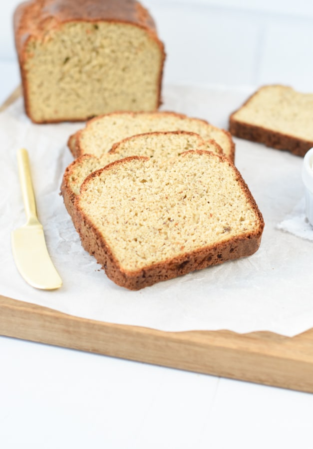 Almond flour bread with yeast